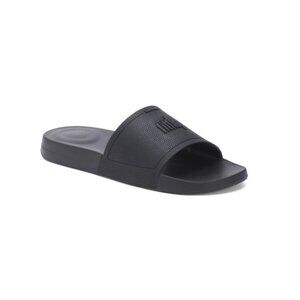FITFLOP All Black Iqushion Slides